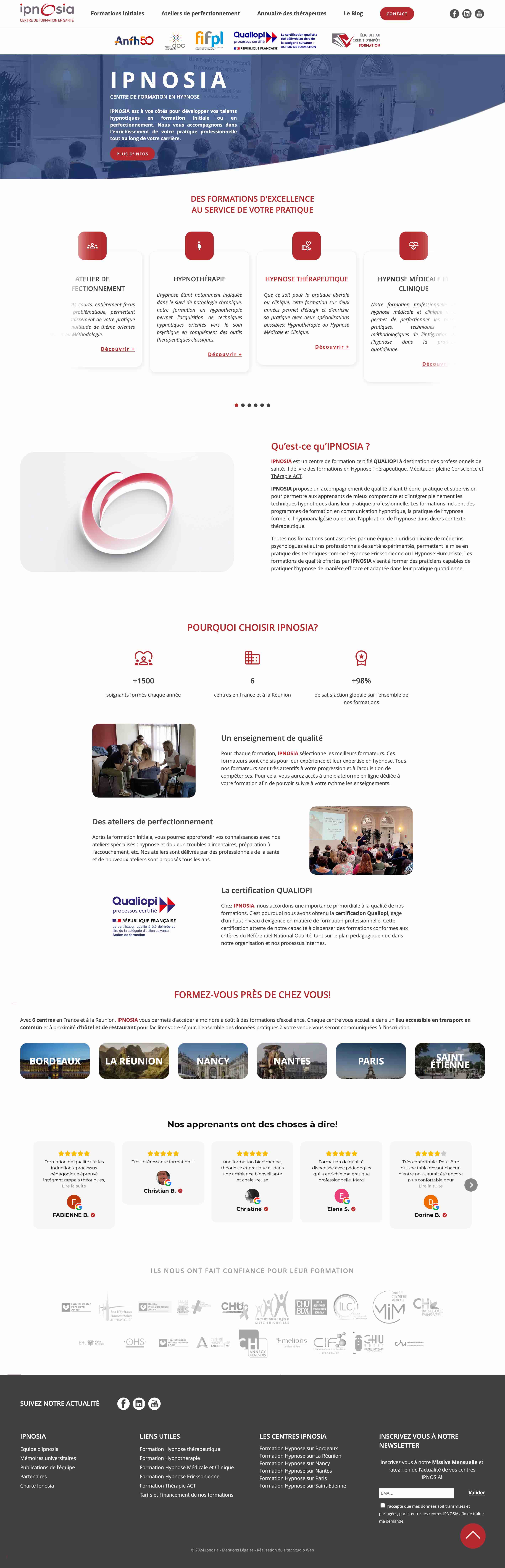 Ipnosia site formation drupal biarritz